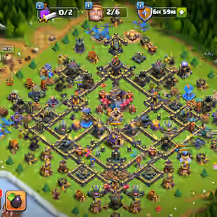 🔥PREMIUM TH 18🔥XP 220-HERO 101-101-68-75-55-21-[ 6 EPIC EQUIPMENT MAX-HIGH DEFENSE WALLS-NC 500-BEST DEAL - Image 1