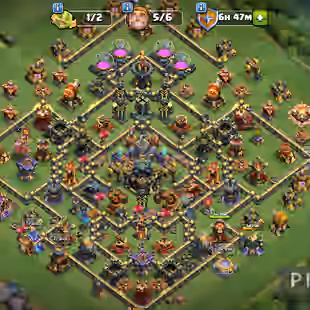 C730-||🔥TH17- 4 HERO MAX🔥|| NAME CHANGE FREE || 8X EPIC EQUIPMENT CLOSE MAX || WALLS FULL MAX||DEFENSE-TROOPS HIGH LVL - Image 1