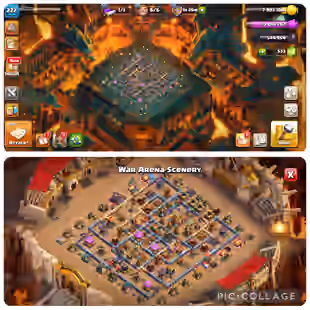 ||🔥TH16-25X HEROS SKIN🔥||DRAGON ESCAPE SCENERY-WAR ARENA SCENERY||15X EPIC EQUIPMENT CLOSE MAX||HERO-88-93-59-64-38-14 - Image 1