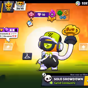 83 TOTAL PRESTIGE | 97K TROPHY - 415X SKINS | 101/101 BRAWLER | 61X MAX | 55X HYPER | HUGE OLD SKINS | 21X GEMS | BEST D - Image 1
