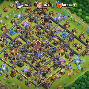 [FREE NAME CHANGE ] XP 260 | TH18 MAXED ALL HEROES | WALL MAXED | HIGH LVL EPIC EQUIPMENT | 3208 WAR STAR - Image 1