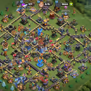 Strong Th18 || XP 231 || HEROES 100-105-84-80-55-10 || High Level Equipments || Builder Base Max || Name Change 500  - Image 1