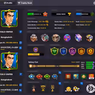 604 LEVEL ACCOUNT | 70 CCP | Good Cue Collection | 5 Billion Coins | 2.2K Cash | Final Warning - Image 1
