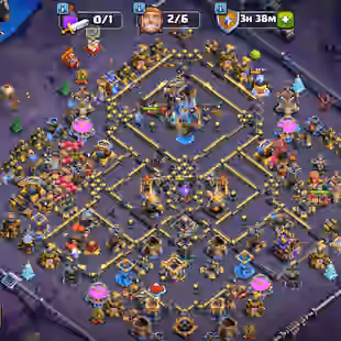 🔥TH 18 ALMOST MAX🔥XP 250-ALL HERO MAX- 16 EPIC EQUIPMENT MAX ALMOST-572 MEDALS-WALLS DEFENSE HIGH-NC YES-BEST - Image 1