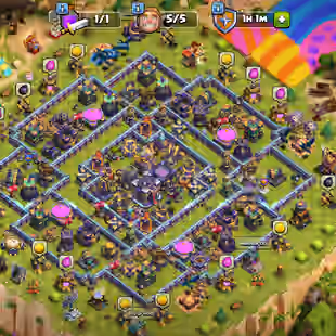 🌲[ TH-15 NEAR MAX ]🌲E.BOOT [20] - 9X EPIC || WALLS MAX || HEROS: 80-86-57-61-30 || 1X PAID SCENERY || BEST DEAL - Image 1