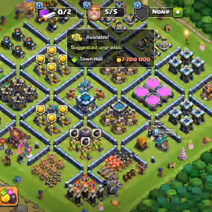 ✨[TH-13 NEAR MAX-5'000 GEMS]✨[7EPIC-S.BALL-F.BALL-17] | HERO-75-75-50-50-25 | 400 CWL MEDALS | LOW PRICE | BEST DEAL  - Image 1