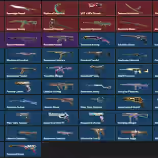 AP - LVL 1 - Unranked - 9 Knifes - 75 Skins (46,150 VP) Blades of Imperium, Imperium Vandal, Onimaru Kunitsuna, Overdri - Image 1
