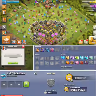 Rearrest 150+ Old obstacle, status -- TH11 Minimise -- 2451 War star -- 8 5th Cake, fortune, Spike,spooky tree and hall - Image 1