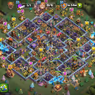 ❗[ PREMIUM TH-18 ]❗FB [24] | MM-FA [23] | HEROS: 90-90-62-64-32-10 || BH MAX | NICE PETS - TROOPS - DEF | LVL 16 WALLS - Image 1