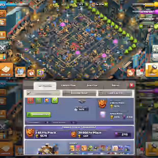 TH18 RARE ACCOUNT | RANK 574  2667 | 36 EQUIPMENTS MAX | MAX HEROES | MAX PETS | SKINS SCENERY | BUILDER HALL 10 | RARE - Image 1