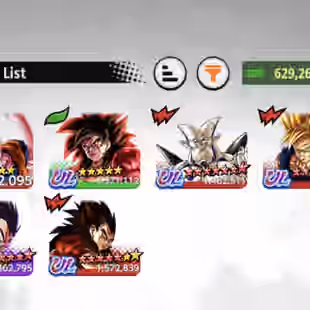 D913-IOS+Android-6 UL(Super Buu+SS4 Goku+SS4 Vegeta)+629 Millions Power+30 Legend+Vip Equipment+Good Team GT+Vegeta Saga - Image 1