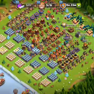 LOCAL-US❗TH 16 FULL MAX❗5 HERO MAX! FA [23] - GG [20L]! 4X EPIC! XP-242! 26 SKIN! BUILDER BASE MAX! DEFENCE MAX! - Image 1