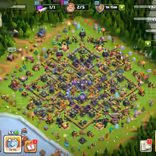 🔥Semi Max - TH:15 - Lvl:187 - BK:81 - AQ:81 🔥- PC:54 - GW:55 - RC:30 - FULL ACCESS  - Image 1