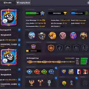 20 LEGENDARY PREMIUM ACCOUNT | Level 214 | 500 Million Coins | Few Limited Edition Rings | VIP Emerald | Fresh Account - Image 1
