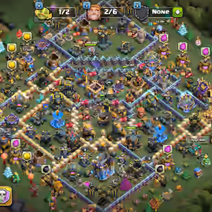 🔥Xp-245🔥 Th18 High Defense || High Quality Epic Equipment || Heroes 80-105-51-75-50-13 || 6 Builders || Low Nc - Image 1