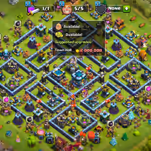 BEST OFFER | TH 13 MAX OUT | 12 EPIC E.Q [GG MAX] [SB MAX] [FB MAX] [EB 16] [FA 15] | HEROES:75-75-50-50-25 | NC YES   - Image 1