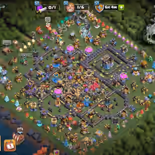 TH18  full max 🔥 302 LvL🔥 MAX WALLS - Image 1