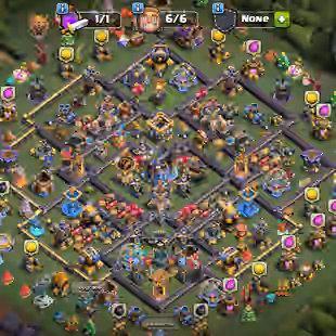 🔥[10x EPIC EQUIPMENT MAX]-XP 242!TH 18 NEAR MAX🔥HERO:105-105-71-80-55!NC 500!WALLS MAX!NEAR MAX DEFANCE!STRONG TROOPS - Image 1