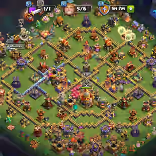 TH 16 l More Equipments l Heroes 67 72 54 57 34 7 27 23 l 767 CWLl l Rename 500GMS l Best Cheap Price  - Image 1