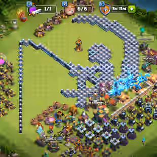 🔥[Limited Deal]Epic Th14💎Heros Lvl 71-74-43-41-24 | Free Nc | 1700 Cwl Medals | Instant Delivery | - Image 1