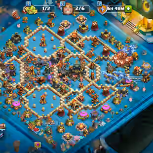 🔥2x Sceneries🔥 Xp-211 || Th17 || All Epic Equipment || Heroes 87-87-62-64-43-17 || 6 Builders || Nc Free - Image 1