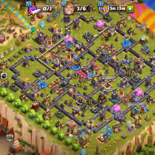 TH18 MAX CLOSE🔥ALL WALL MAX🔥4 HERO MAX 105-105-80-55! GOLD PASS ACTIVE ! 2X GUARD MAX ! SKIN 15 SCENERY!GG/MX AF/MX RS - Image 1