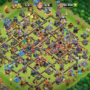 TH 18 ALMOST MAX-XP 254-HERO MAX 105-105-95-85-55-[ 5 EPIC EQUIPMENT MAX-NC YES-S DEFENSE HIGH-BEST DEAL - Image 1