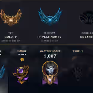 SEVER [ LAS ] -548 LVL  - PLAT III - 333 SKINS - FULL CHAMP [ 98230 BE - 14 RP ] - FULL ACCESS - Image 1