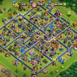 ALMOST MAX TH 18! XP-236! HEROS:- 100-105-90-76-50-4 || SUPER HIGH EPICS EQUIPMENT || MAGIC ITEMS LOADED || FAST DELIVER - Image 1