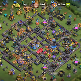 🔥TH 18 CLOSE TO MAX🔥BK 106 AQ 107 MP 73 GW 80 RC 55 || SB 27 FB 27 EB 27 RS 26 LP 26 || NC 500 ||BUILDER BASE ALMOST  - Image 1