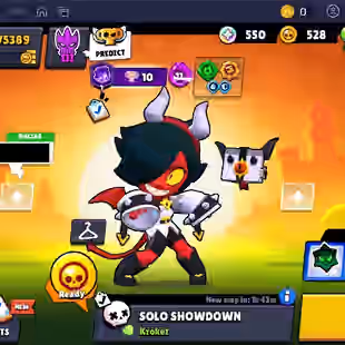 387 SKINS | 75.400 TROPHIES | 100 BRAWLERS | 60 HYPERCHARGE | 65 MAX | 54 PRESTIGE | 7 BUFFIES - Image 1