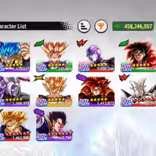 D902-IOS+Android-10 UL(SS4 Goku+Zamasu+Hit+SS2 Gohan+Gogeta+Super Vegtio)+45 Legends+Good Equipment+Team Gohan+Future - Image 1