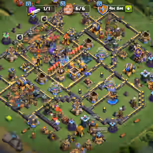 TH18 DEFENCE WALLS MAX TYPE ! SB/MAX FB/MAX RS/MAX EB/MAX FA/AF/LP/RB ! HIGH PROFILE ! HEROES 65-68-47-52-45-5! XP-214  - Image 1