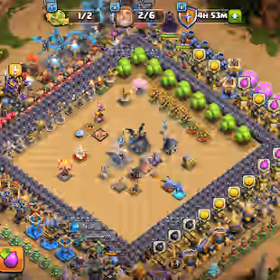 🔥[ ALL HEROS MAX - 10X EPIC MAX ]🔥 TH-18 NEAR MAX || WALLS MAX - HEROS - PETS MAX | DRAGON STATUE AND MANY STATUE - Image 1