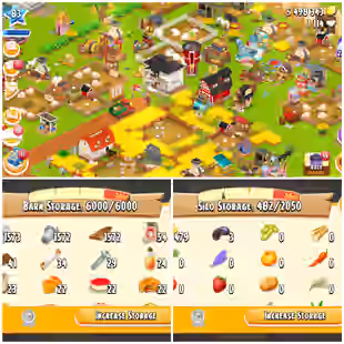 LEVEL 83 | 6000 BARN & 2050 SILO | FULLY FILLED TOOLS & MATERIALS | 5.4M COINS & 1114 DIAMONDS | FULL ACCESS | IOS/ANDRO - Image 1