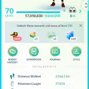 3 SHINY LEGENDARY KYUREM - LEVEL 70 - 237 SHINY - 2017 YEAR - 16 LEGENDARY || 7-10million STARDUST - RENAME AVAILABLE -  - Image 1