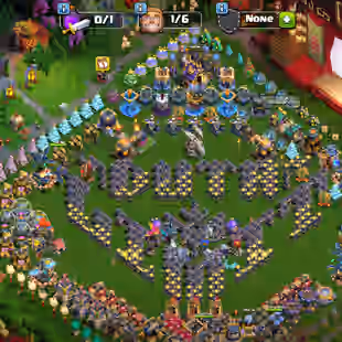 RANK-118 GLOBAL! TH18 MAX TYPE!! 30K LEGEND CUPS! ALL EQUIPMENT MAX-36! FULL BASE RARE OBSTACLES DESIGN!35X SKIN SCNRY - Image 1