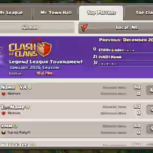 RARE (NL LOKAL) TH16 XP 90 | FREE CN 3878 GEMS | 366 MDALS | AVAILABLE ANDROID AND IOS - Image 1
