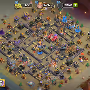 🔥2x Sceneries🔥 || Th18 || High Quality Epic Equipment || Heroes 100-101-65-75-55-10 || 6 Builders || Nc 1.5k Gems - Image 1