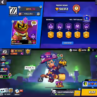 365 LOADED SKINS || 50K+ TROPHIES || 100/100 BRAWLERS || 39 MAXED || 5 PRESTIGE || 365+ PREMIUM SKINS || FREE CR ACCOUNT - Image 1
