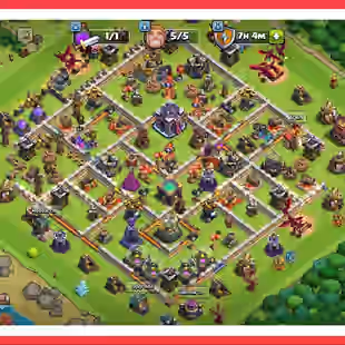 DISCOUNTED | 7 EPIC EQUIPMENTS | TH 15 DONATION | 57-54-36-27-20 HEROES | FREE RENAME | FULL ACCESS  - Image 1