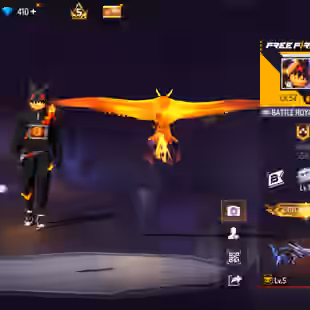 X284|Lvl 57|40 CHARACTER|97 COSTUME|166 WEAPON(7 EVO+32 MYTHIC)|MP40 Chromasonic Lv 5|AK47 Blue Draco Lv 4|M4A1 Infernal - Image 1