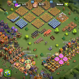 🔥TH 16 ALMOST MAX🔥 - HERO 71-91-53-60-40-3- MANY HERO EQUPMENTS- MANY SKIN HEROES - Image 1