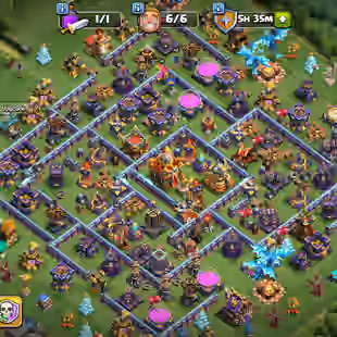 TH 16 !! Semi Max !! K-90 AQ-90 MP-62 GW-65 RC-40 !! Namechange Free !! 14 Epics ( 6 Level 20 ) !! League King Skin - Image 1