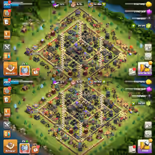 35541 GEMS! TH-17 NEAR MAX! XP-209! HEROES:-90-100-75-71-47-12! 11X PETS! MAX DEFENSE! FAST DELIVERY - Image 2
