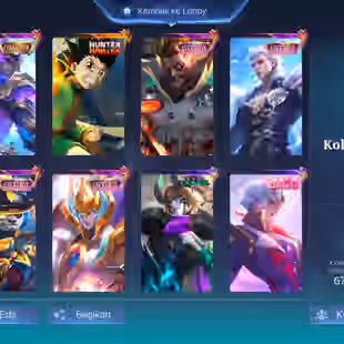 Best Smurf-192 Skins-Gon Hunter X Hunter-Gusion Colector-Luckybox Rogerr,Akai,Alucard-Acces Full-Cheapest and Safe Acco - Image 1