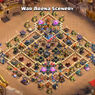 RAREST TH18 [ LEAGUE SET-1 ] FREE NC! WAR ARENA SCENERY! HERO 100-100-56-73-45! SB/MX GG/MX FA/MX MM/MX FF/MX EB/23 - Image 1
