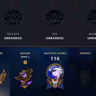 SEVER [ BR ] - 45 LVL  -  GOLD IV -  SKINS 20 - 90 CHAMP [1071  BE - 65 RP ] - FULL ACCESS (204) MYTHIC ESSE - Image 1