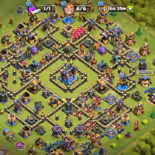 🔥TH 18 NEAR MAX X WALLS MAX🔥BK 94 AQ 100 MP 71 GW 76 RC 50 || GOOD HERO EQUIPMENT SB 27 EB 27 RS 26 || 7 HERO SKIN - Image 1
