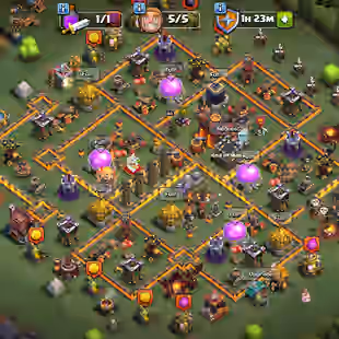 🔥TH10 MAXED[NOTHING LEFT TO UPGRADE]-7X EPIC EQUIPMENT-1X SCENERY-4X BK SKIN-410 CWL MEDALS-FREE NC-LOTS OF MAGIC ITEMS - Image 1